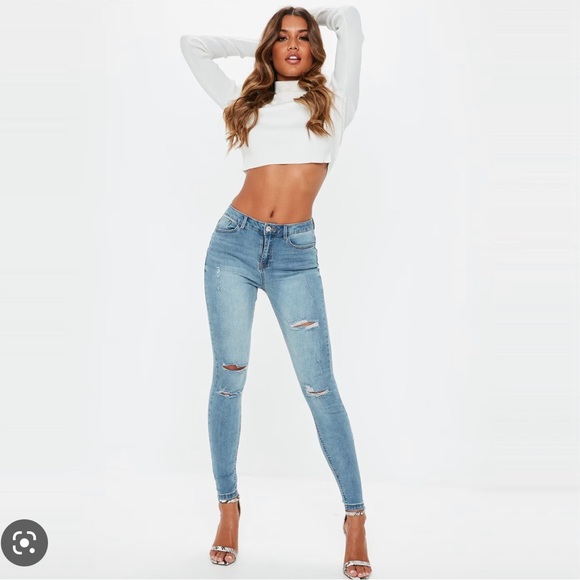 Missguided Sinner High waist authentic skinny - Picture 1 of 1